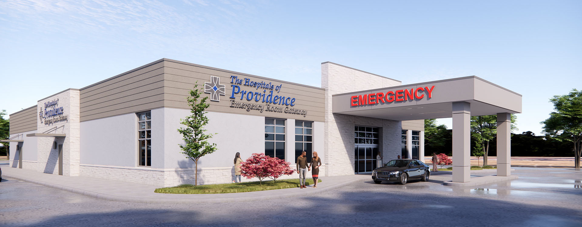 The Hospitals of Providence Emergency Room Gateway Rendering
